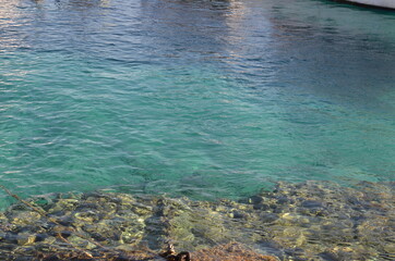 water in the sea