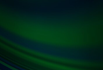 Dark Green vector blurred and colored pattern.