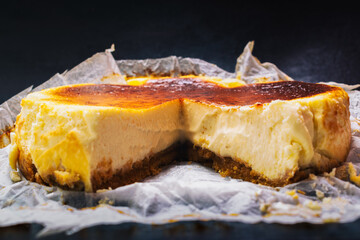 Creamy Baked Parmesan Ricotta Cheesecake