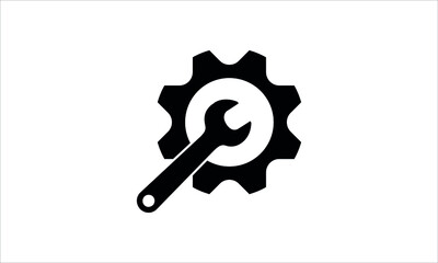 Maintenance vector icon. Repair, technical service symbol,Settings icon design template