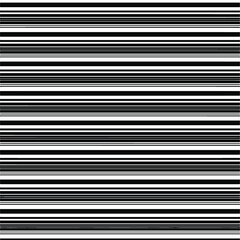 horizontal black and white striped background. Vector illustration. 