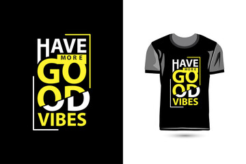 Creative and modern typography tshirt design