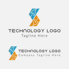 Technology Logo Template.