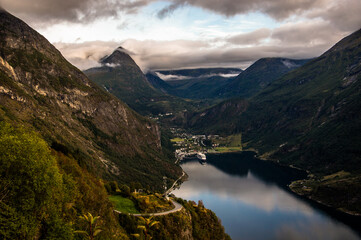 Geiranger Fjord AIDA