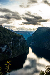 Geiranger Fjord Norwegen
