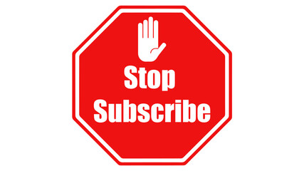 Signal Stop to subscribe