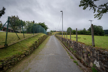 Atxondo valley in  Axpe, Basque Country
