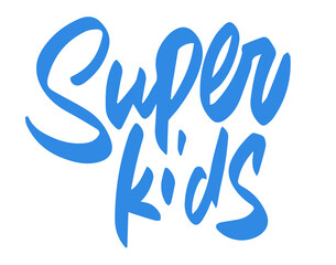 Fototapeta premium Super kids
