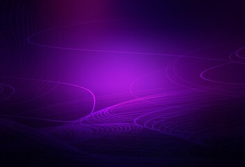 Dark Purple, Pink vector abstract blurred background.