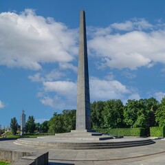 Tomb of the Unknown Soldier in Kyiv, Ukraine