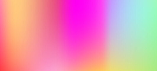 Trendy abstract rainbow blurred background. Smooth watercolor vector illustration for web, template, posters, card, banner. Pastel colors gradient mesh pattern