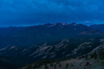 Early morning hike at the foothills of North Cascades National Park