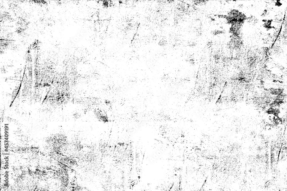 Canvas Prints rough black and white texture vector. distressed overlay texture. grunge background. abstract textur