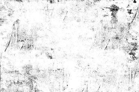 Fototapeta Rough black and white texture vector. Distressed overlay texture. Grunge background. Abstract textured effect. Vector Illustration. Black isolated on white background. EPS10