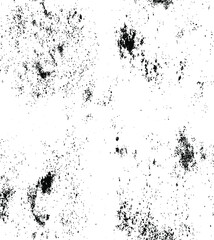 Abstract vector noise. Small particles of debris and dust. Distressed uneven background. Grunge texture overlay with fine grains isolated on white background. Vector illustration. EPS10.