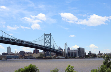 Fototapeta na wymiar Philadelphia Bridge
