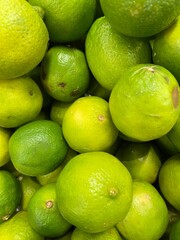 Lime fruit. Lots of fruit limes. Green lime background