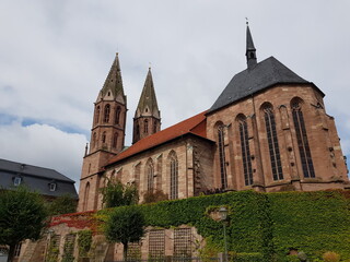 St. Marien Kirche im Heilbad Heiligenstadt/Thüringen - obrazy, fototapety, plakaty