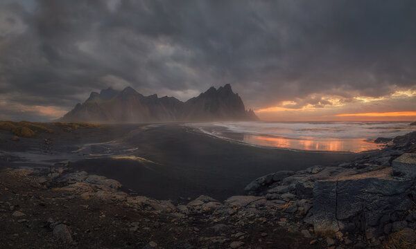 being home to the mountain Vestrahorn.