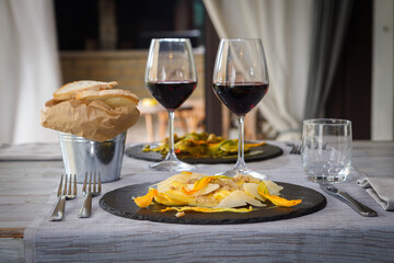 lunch, restaurant, fork, herb, white, oil, vegetable, stuffed, vegetarian, planks, rustic, isolated, kitchen, olive, close up, photography, ingredients, italian food, serving, color image, cream, dair