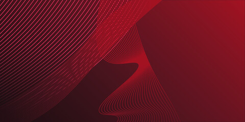 Abstract background red with line