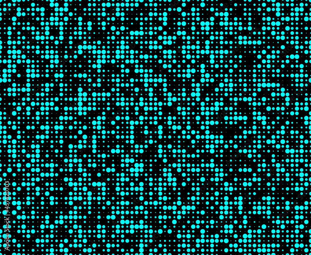 Wall mural high tech seamless vector texture. circuit board pattern in modern technology colors