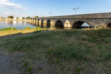 Mustafa Pasha Bridge (Old Bridge) in town of Svilengrad, Bulgaria