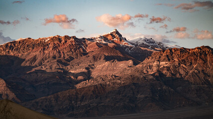 death valley red mountain