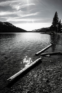 A quiet lake in the Eastern Sierras