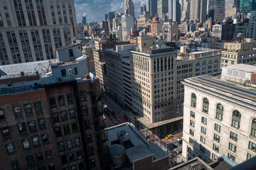 Fototapeta na wymiar Skyscraper in New York City, Manhattan