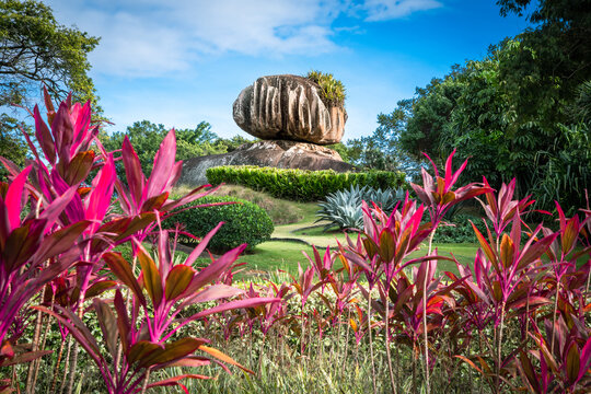 Beautiful view of the Pedra da Cebola Park located in the city of Vit&oacute;ria, Espirito Santo. 