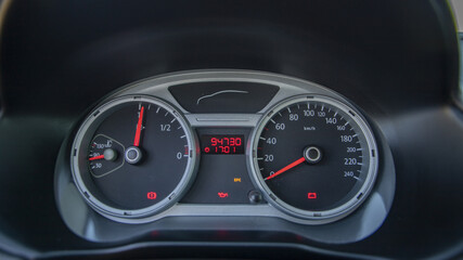 car speedometer