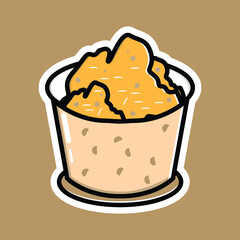 delicious and cute ice cream stickers to print