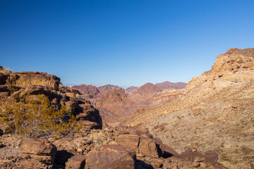 Hiking trail to Liberty Bell Arch, Lake Mead National Recreation Area, Nevada