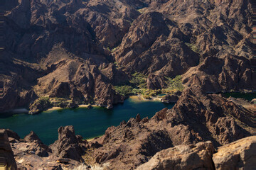 Obraz premium Colorado River, Nevada, Arizona 