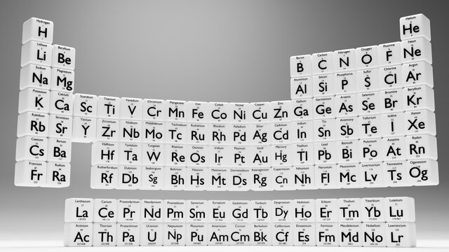 Periodic Table 3D Images – Browse 38