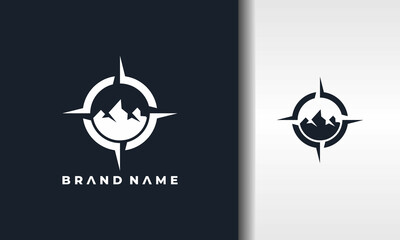 mountain compass logo © Hasim