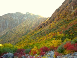 日本の山　涸沢カール　10月