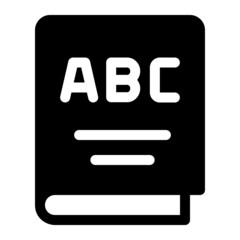 alphabet book icon