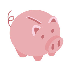 Money piggy icon