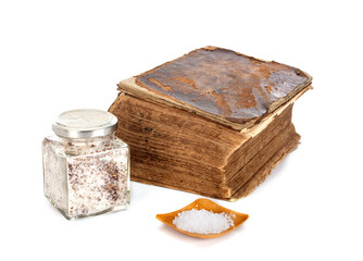 ancient bible in studio