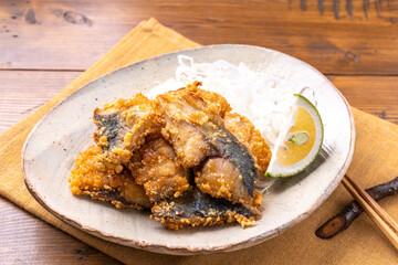 さばの竜田揚げ