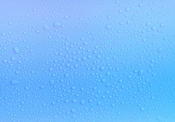 water drops on pastel background	
