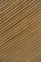 Wood texture background, wooden planks dirty yellow color