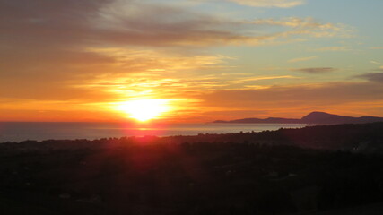 Alba sul mare