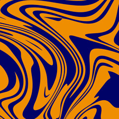 vector art liquid marble orange and purple color