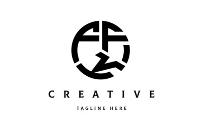 FFK creative circle three letter logo
