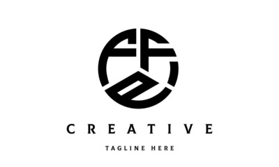 FFP creative circle three letter logo