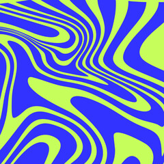 vector art liquid marble green neon and blue neon color
