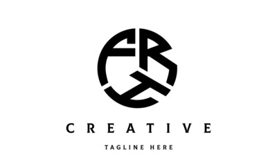 FRH creative circle three letter logo